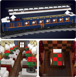 Mould King 12025 Orient Express French Railways RC & app gestuurd voor €103,74 dmv code bij Aliexpress