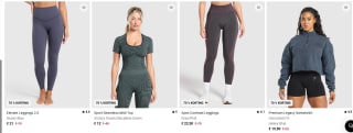 30% extra korting op Gymshark Last Chance artikelen tot 70%