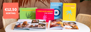 €12,50 korting op A4 fotoboeken bij Fotofabriek