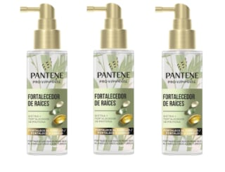 3 Botes de Pantene Crecimiento con Fuerza Fortalecedor de Raíces 100ml. Tratamiento con Biotina y Proteínas. Fortalece las Raíces, Crece el Pelo, Da Volumen y Fuerza. Para Pelo Seco y Dañado por 13.56€