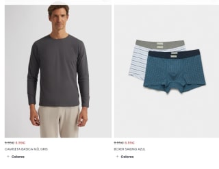 Rebajas en Alvaro moreno ropa desde 2,99€