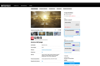 Juego Battlefield 1 PC a tan solo 1,99€