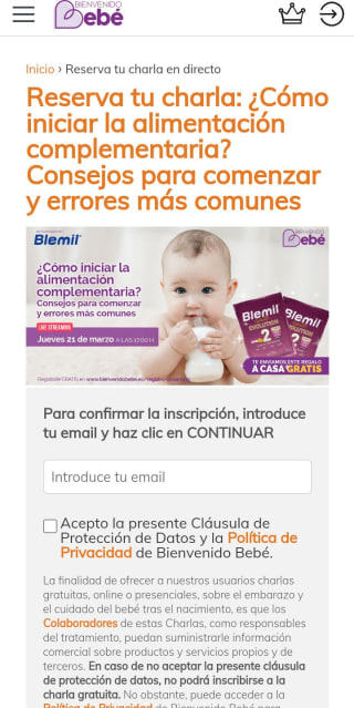 Dos muestras gratis y charla gratuita online