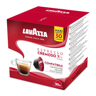 Marca Lavazza, 90 Cápsulas Compatibles con Máquina Nescafé Dolce Gusto, 3 cajas de 30 cápsulas (720 g)por 12,74€