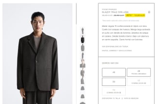 Chaquetas americanas Zara por 19,99€