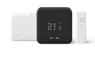 Tado Kit de Inicio V3+ Termostato Inteligente Inalámbrico Black Edition por 104,99€