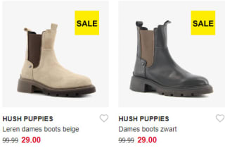 Tot 86% korting op damesschoenen in de sale bij Scapino