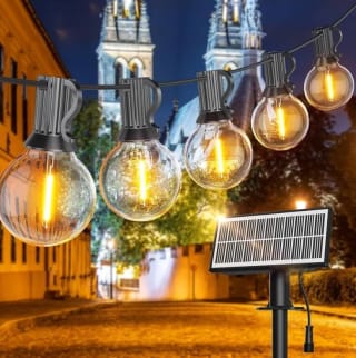 Guirnaldas de exterior, luz solar por 22,49€