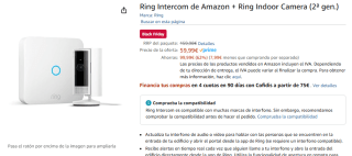Amazon Ring Intercom por 32,99€