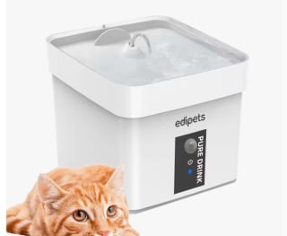 Edipets Fuente para Gatos silenciosa con sensor de movimiento por 11,95€ (7,17€ cuentas nuevas)
