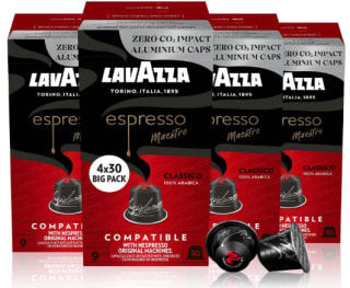 Lot de 120 Café Capsule LAVAZZA - 100 % Arabica à 35€