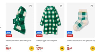 30% korting op Hema Warchild-pyjama’s en snuggie's