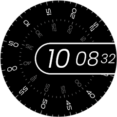 Radial: Minimal Watch Face gratis voor Android