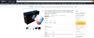Kit com 3 Lâmpadas Smarts da Avant - R$ 95,44