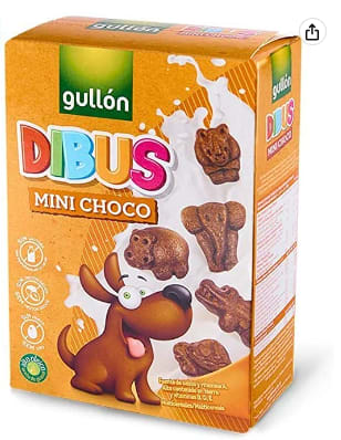 Galletas Gullón Chocolate Dibus Mini, 250g por 0.95€