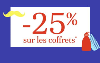 25% de réduction dès 49€ d'achat sur tout les parfums, maquillage et soin de marques