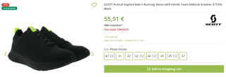 Scott heren sneakers voor €55,91