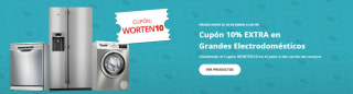 10% EXTRA en grandes electrodomésticos en Worten muy buenas ofertas