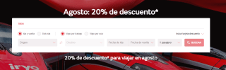20% descuento en tus viajes con Iryo en Agosto