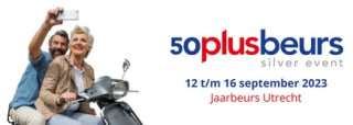 Ticket 50PlusBeurs voor €7,50 12 t/m 16 september in Utrecht