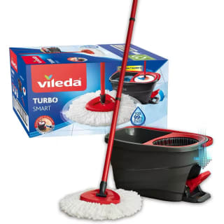 VILEDA Turbo Smart limpieza con fregona completa y cubo con escurridor Por 19,64€
