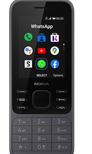 Nokia 6300 4G Grijs voor €62,99 bij Amazon.nl