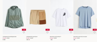 Tot 80% korting tijdens de final sale bij H&M