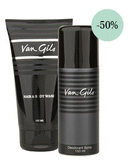Van Gils Strictly for Men Hair & Body Wash 150ML + GRATIS Deodorant 150ml voor €10,15