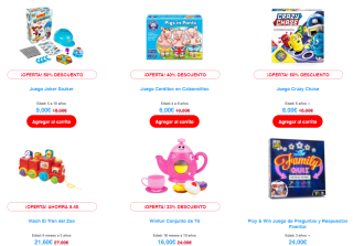 Rebajas hasta 75% de descuento