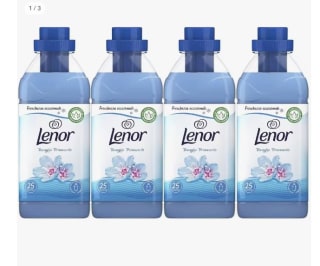Pack 4X25 TOTAL Lavados 100 Dosis suavizante lenor por 12,03€ (7,22€ nuevo usuario)