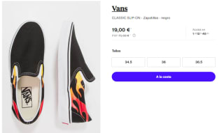 Zapatillas para Mujer Vans CLASSIC SLIP-ON por 19€