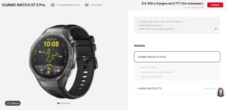 Huawei Watch GT5 Pro 46mm por $3,419 con Mercado Pago