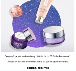 35% dto por la compra de dos productos