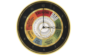 HARRY POTTER Reloj de Pared 40x40cm por 9,30€