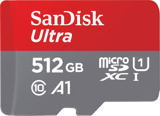 SanDisk Ultra microSDXC UHS-I 512GB voor €20,95 bij Megekko