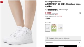 Nike Air Force 1 Mid '07 voor €64,95 bij Zalando