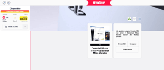 Consola PS5 con lector + Spiderman Miles Morales por 544€