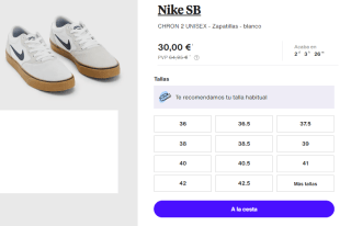 Zapatillas Nike SB CHRON 2 por 30€