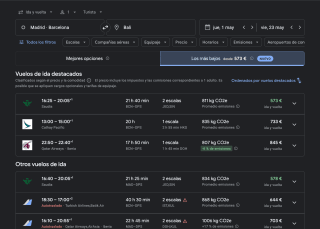 Vuelos Madrid - Bali Ida y vuelta desde 573€