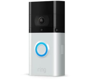 Ring Video Doorbell 3 Plus Zilver/Zwart voor €89 bij Bol