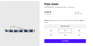 Calzado Pepe Jeans y Diadora desde solo 11,50€