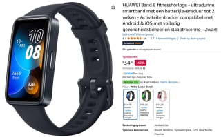 Huawei Band 8 Activiteitstracker voor €34 bij Amazon