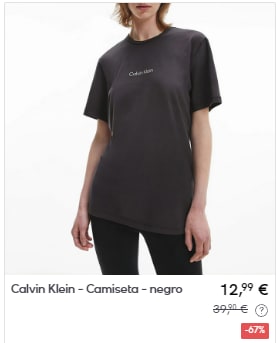 CALVIN KLEIN - Camisetas por menos de 15€