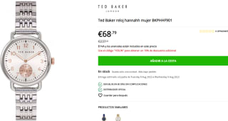 Reloj para Mujer Ted Baker HANNAHH por 61.91€