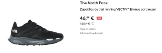Zapatillas The North Face Vectiv Eminus para mujer por 46.99€