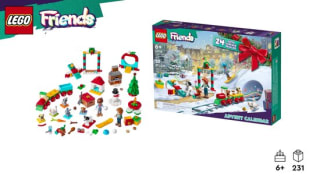 LEGO Friends adventkalender 2023 Kerst Set met 24 Cadeautjes voor €14,99 bij Bol.com