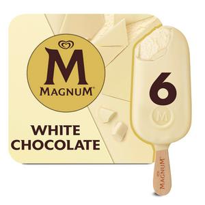 Magnum 6pk White/Classic 6 x 100ml - £4