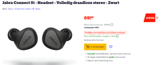 Jabra Connect 5t Zwart voor €69,99 bij Bol.com