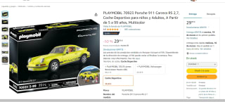 Playmobil 70923 Porsche 911 Carrera RS 2,7 por 29,99€