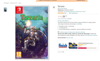 Videojuego para Nintendo Terraria por 26,27€